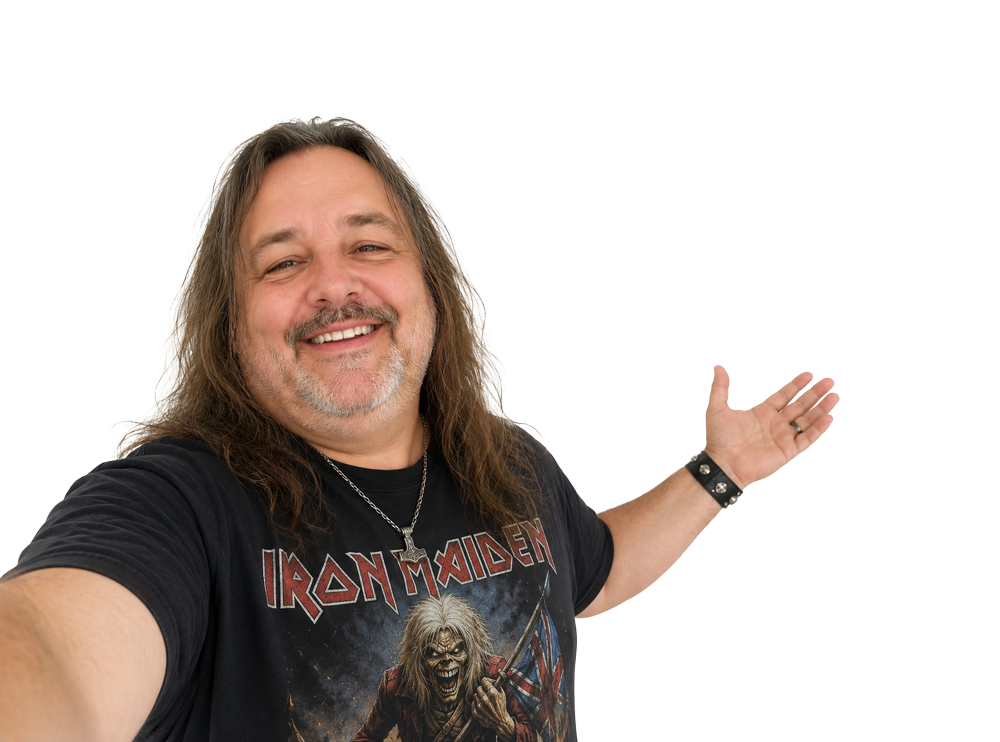 Rock Star Rick says 'Alright! Rock on!'